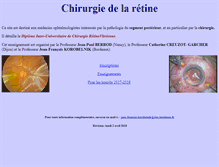 Tablet Screenshot of chirurgie-retine.org